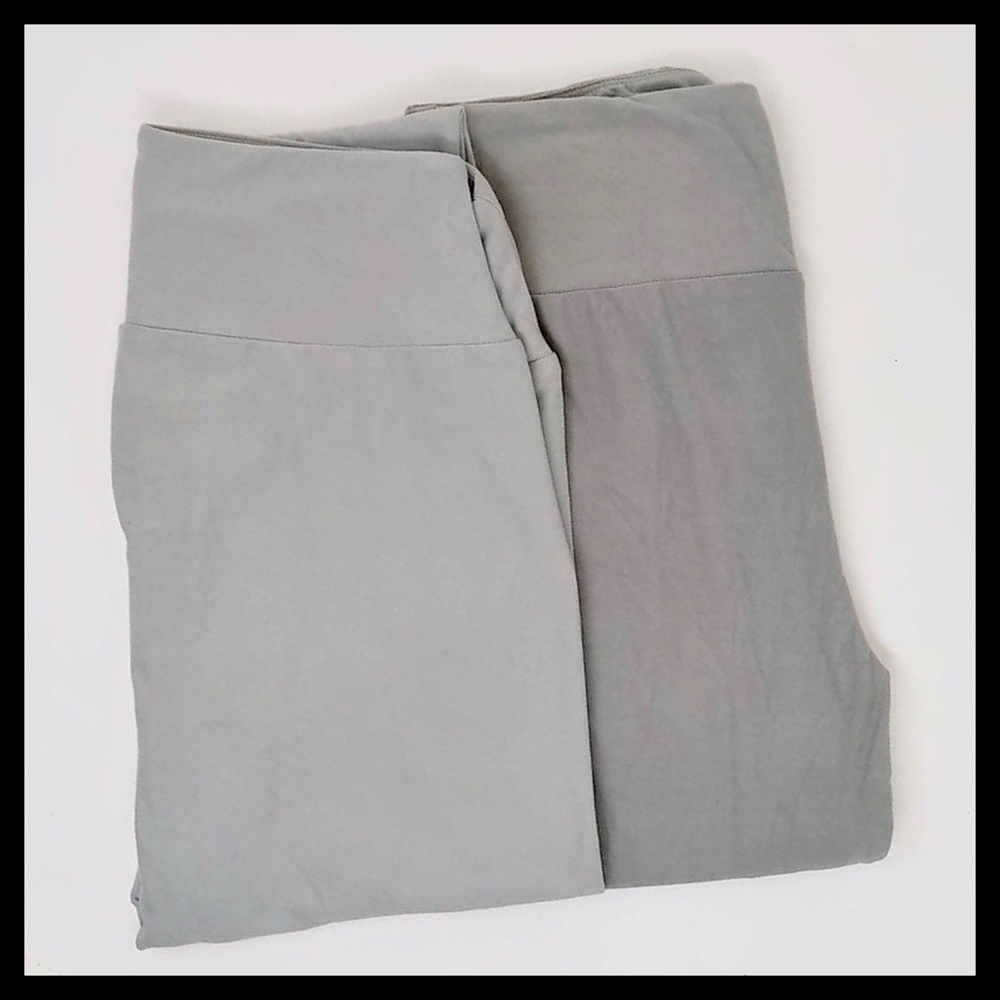LuLaRoe Solid Leggings One Size 2-10 - Picture 4 of 5